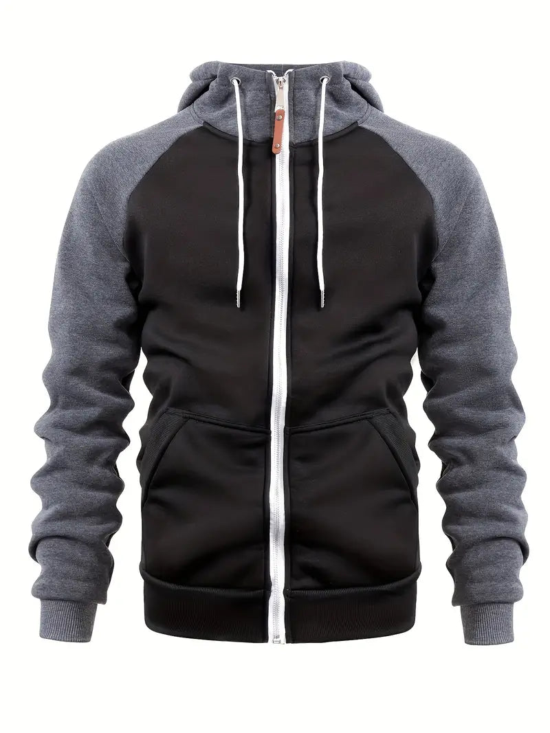 "Sweat zippé homme, coupe moderne, couleurs variées, confort optimal, idéal pour style casual et semi-formel."