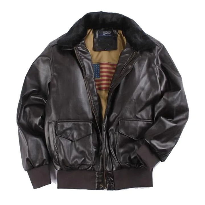 Veste en cuir vintage marron pour hommes, style moderne et rétro, cuir de qualité, élégante et durable pour toutes saisons.