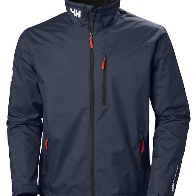 "Veste homme col haut avec poches zippées, design élégant et pratique pour un style moderne et une protection contre le vent.