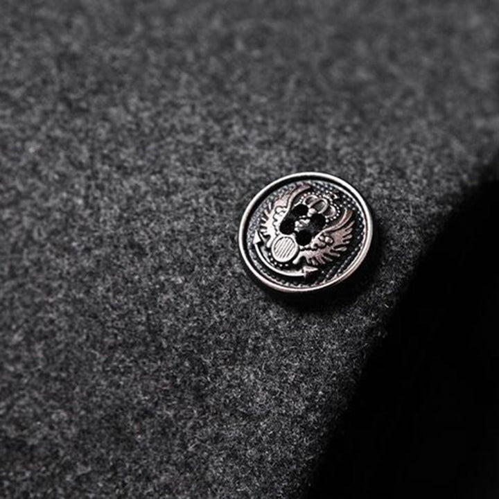 "Veste longue élégante pour homme, noire avec poches pratiques, chaleur optimale, idéale pour saisons fraîches et occasions f