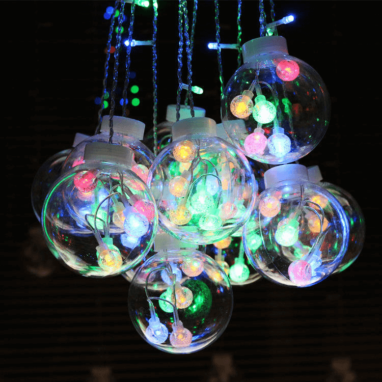 Guirlande Lumineuse Extérieure LED Globe - 12 Boules