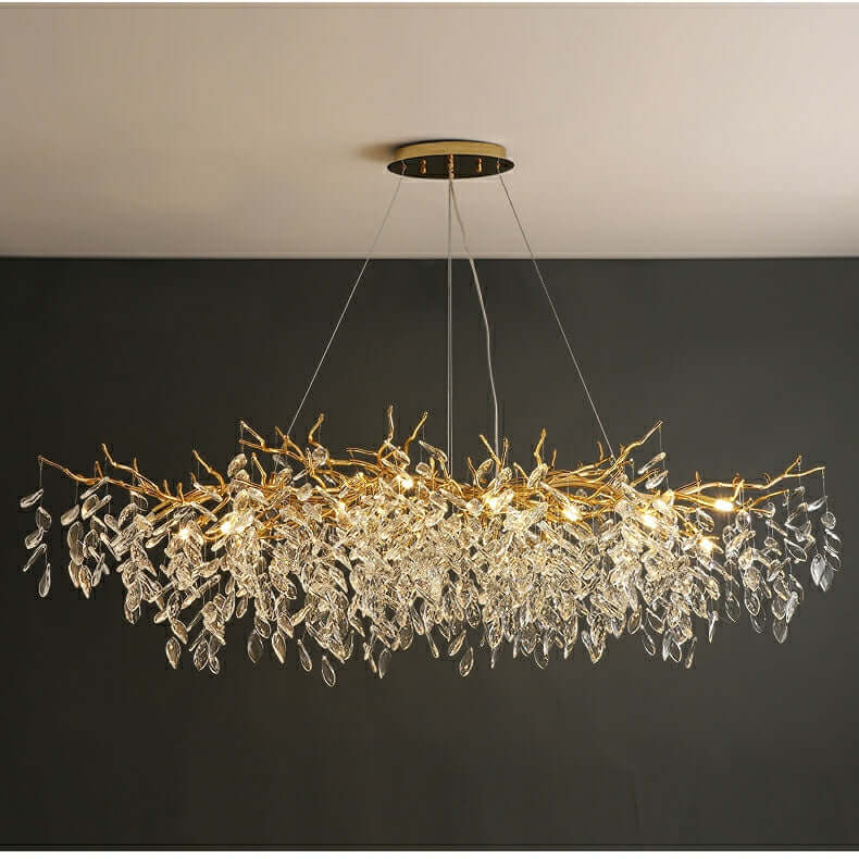 Lustre Cristal Français - Élégant & Lumineux