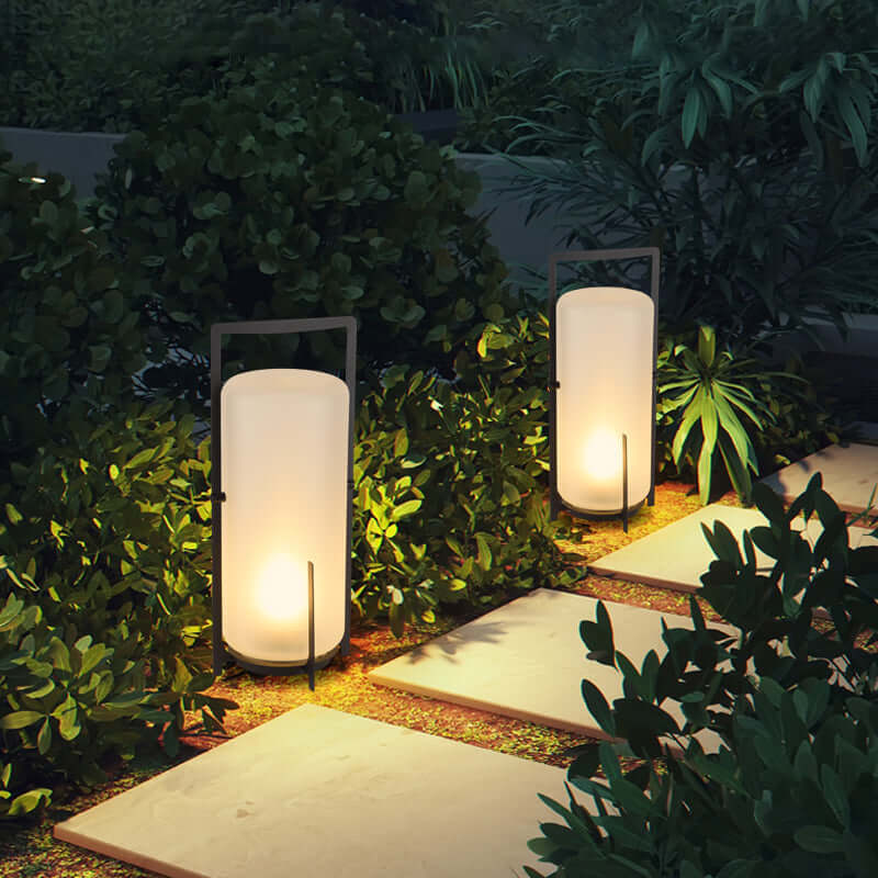 Lampe Solaire Extérieure - Éclairage Terrasse Moderne
