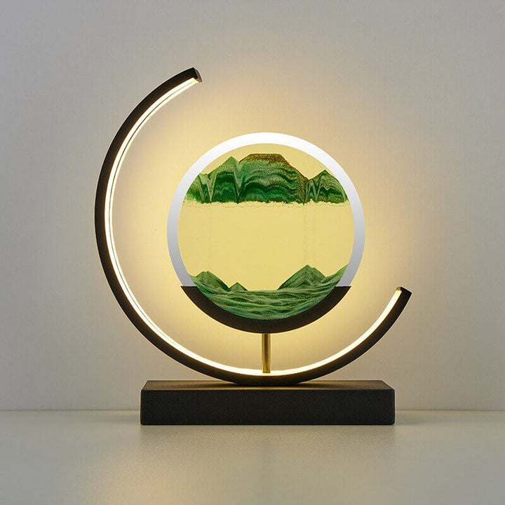 Lampe de Table Sable Mouvant 3D: Détente et Décoration