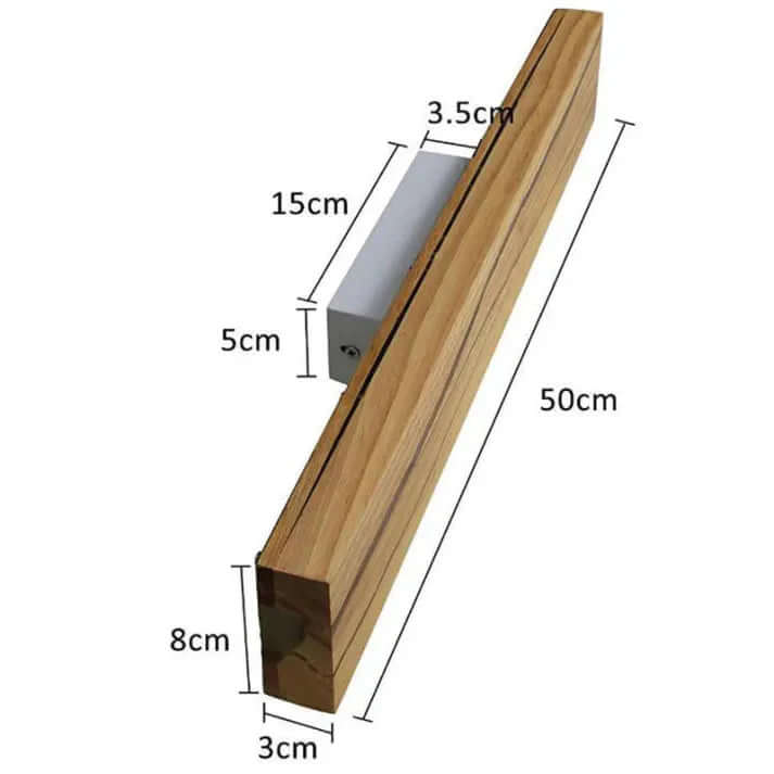 Luminaire Mural Moderne À Larmes En Bois Home Decor Wall Light