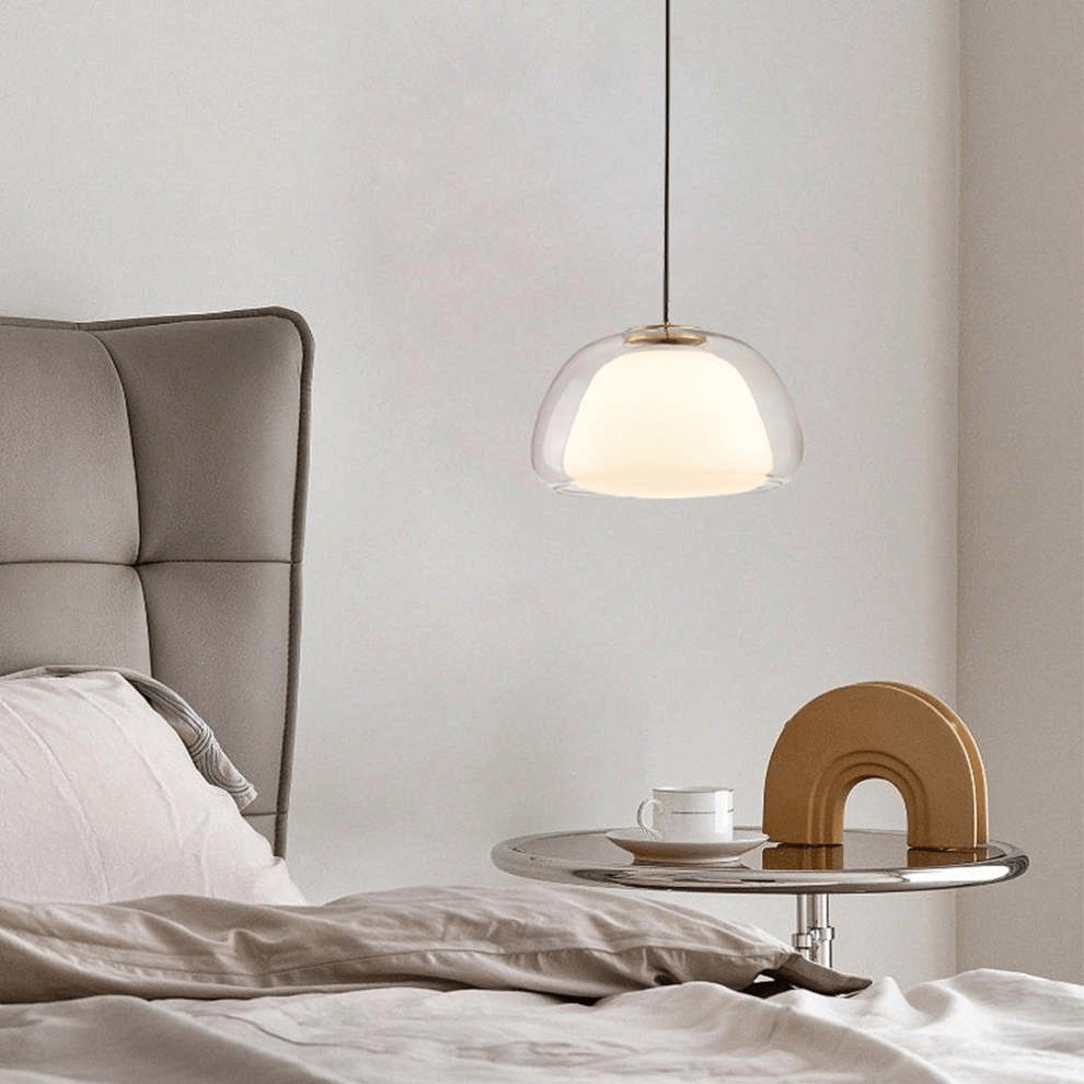 Suspension Lumineuse Verre - Éclairage Moderne Intérieur