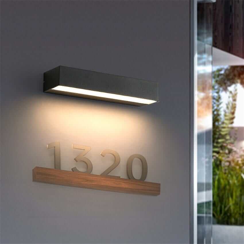 Applique Murale Extérieure - Éclairage LED Moderne