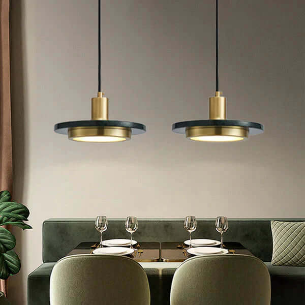 Lampe Pendante Moderne Simple En Marbre