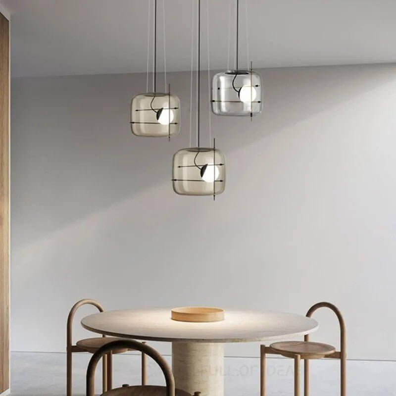Lampe Pendante En Verre Plot