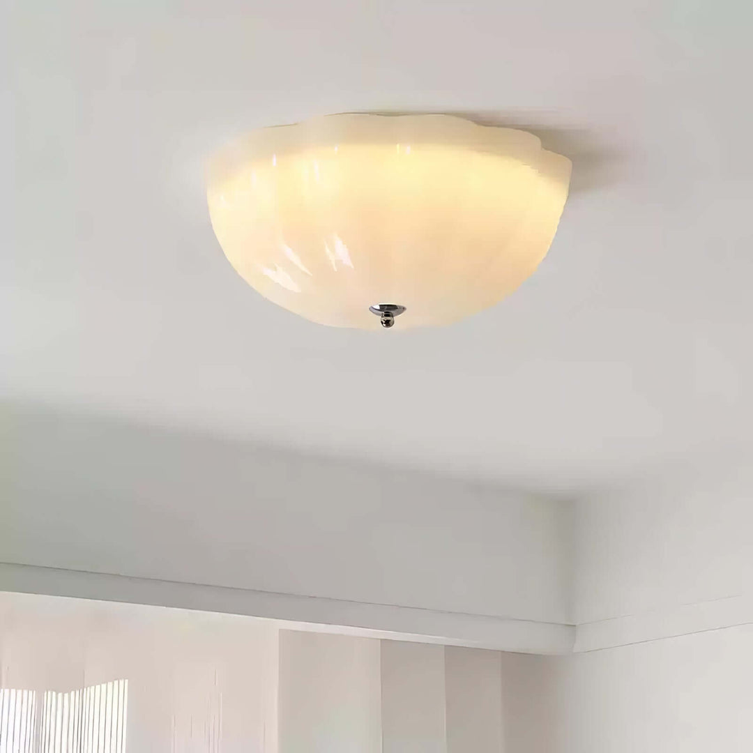 Plafonnier Coquille Opale - Luminaire Intérieur Design