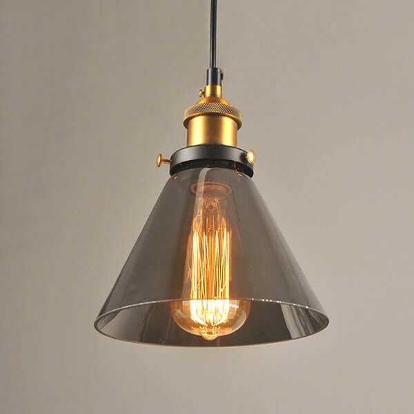 Suspension Verre Antique Style Vintage - Éclairage Déco