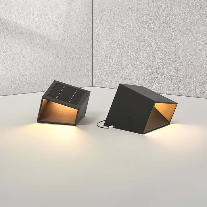Lampe Solaire Extérieure Cube - Jardin Design