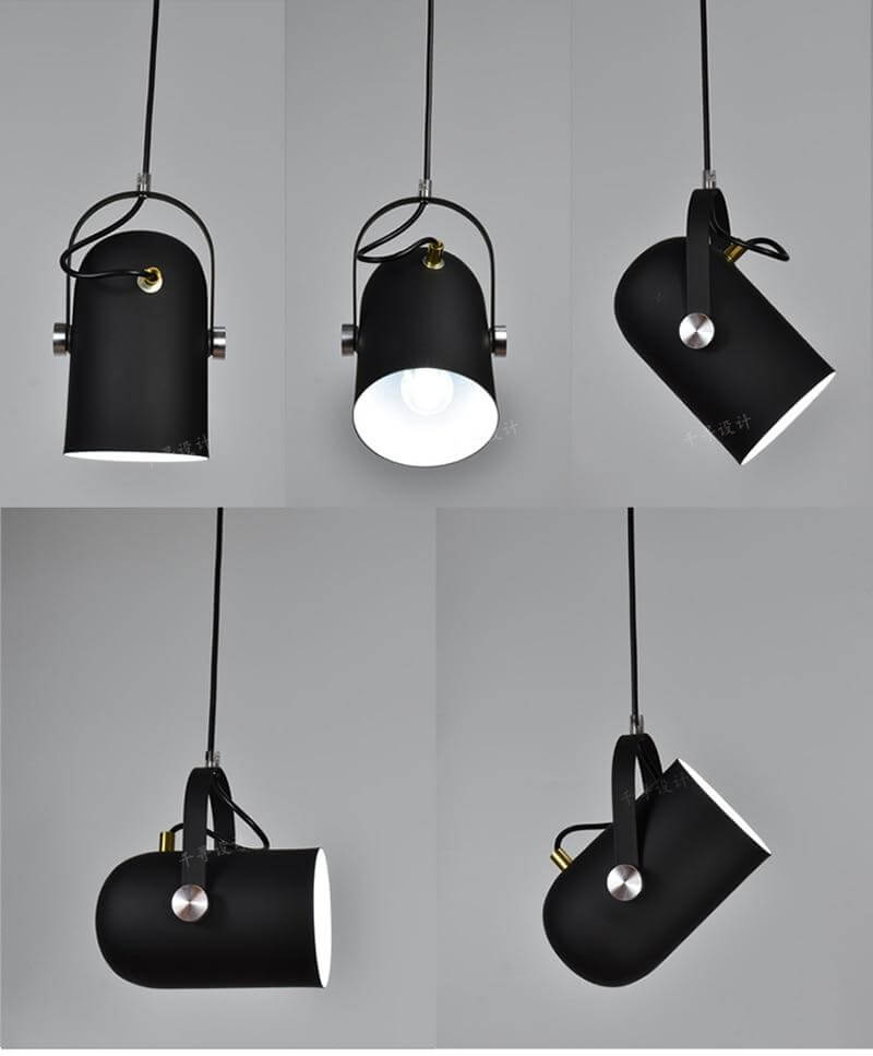 Luminaire Moderne Nordique En Forme De Goutte D'Angle