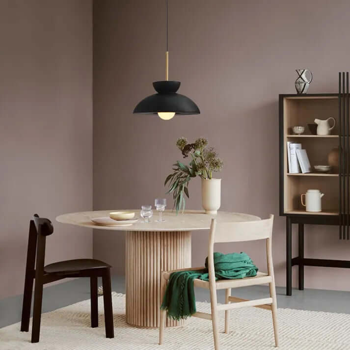 Lampe Pendante Simple Et Nordique Augustus Pour La Salle À Manger