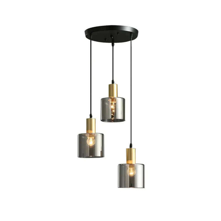 Suspension Design Moderne 3 Anneaux - Éclairage Ambiance