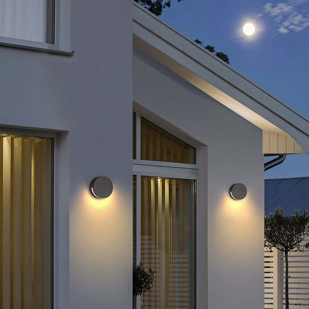 Lampe Murale Extérieure Ronde - Étanche IP65