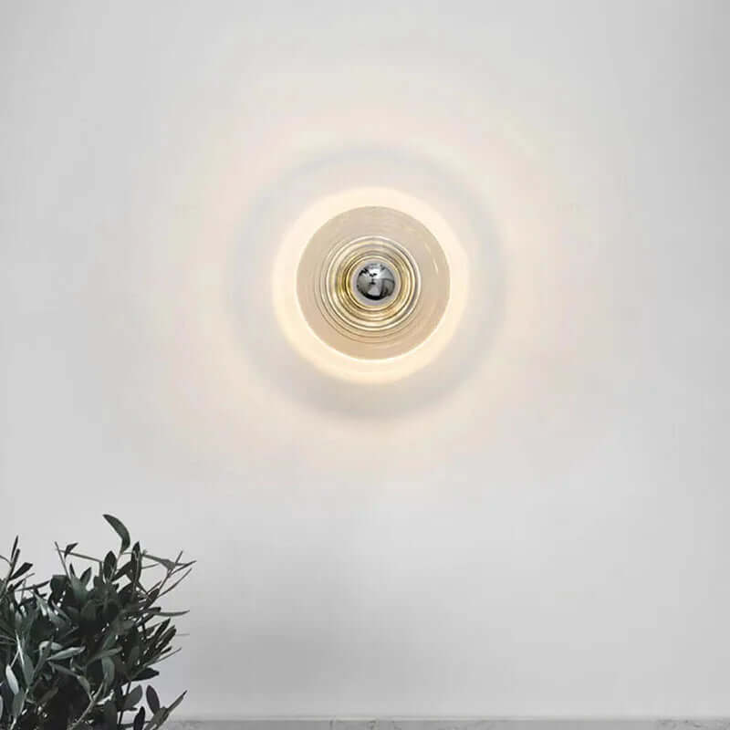 Applique Murale Led Vintage En Verre