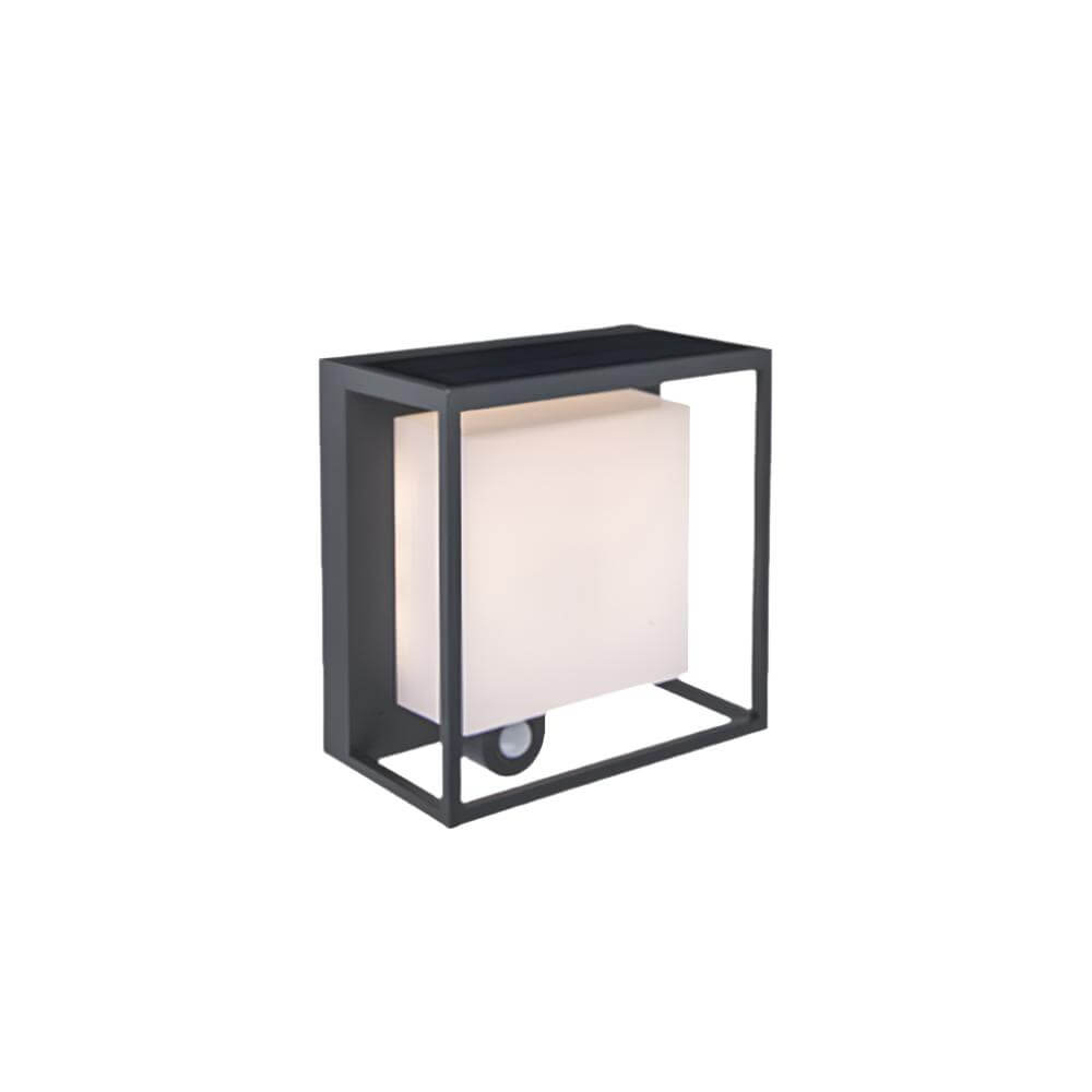 Lampe Murale Extérieure Solaire LED Rectangulaire IP65