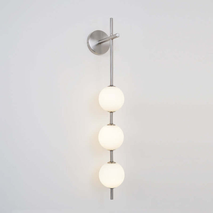 Applique Murale Globe Vertical - Éclairage Minimaliste Chic