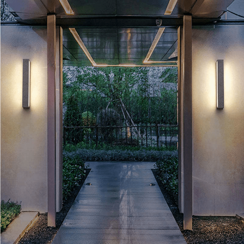 Applique Murale Extérieure LED Moderne - Éclairage Patio, Jardin