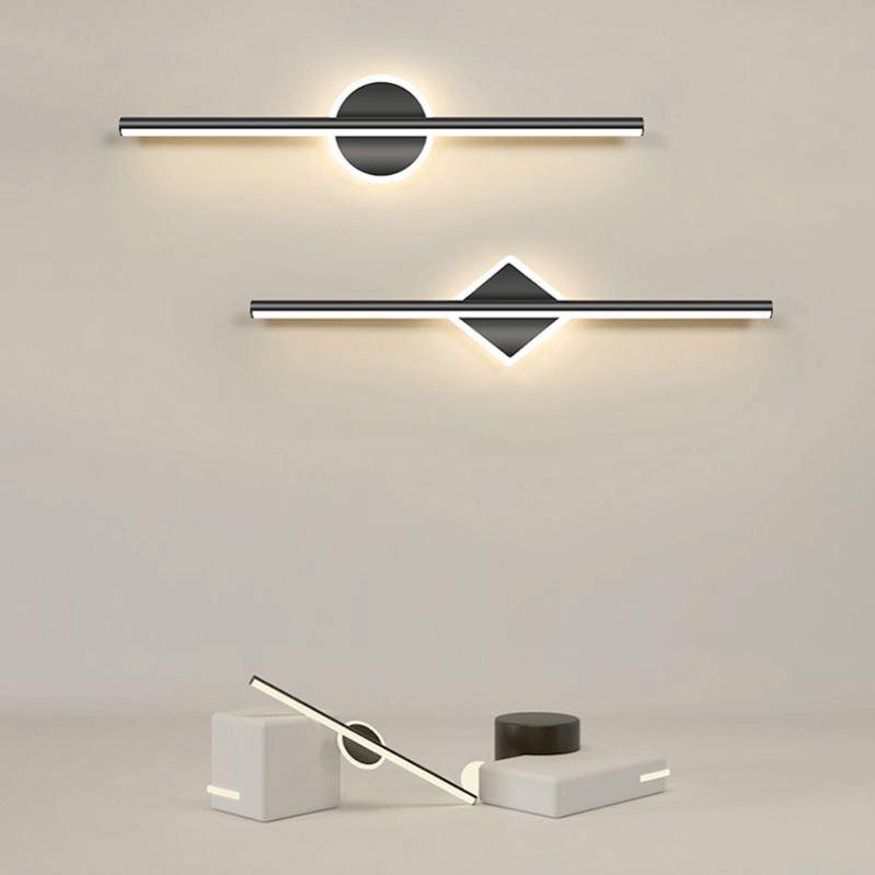 Applique Led Leigh Moderne Ronde/Carrée