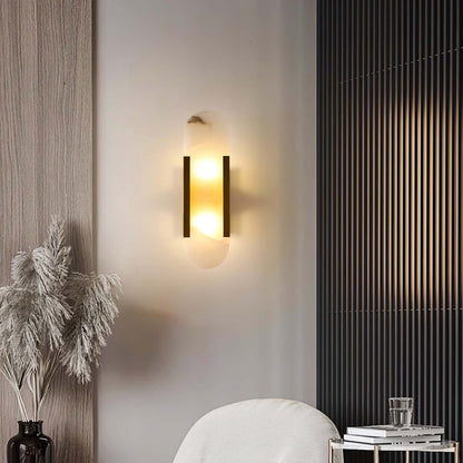 Applique Melange En Albâtre Allongé