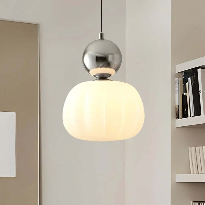 Lampe Suspendue Art Déco Crème: Éclairage élégant