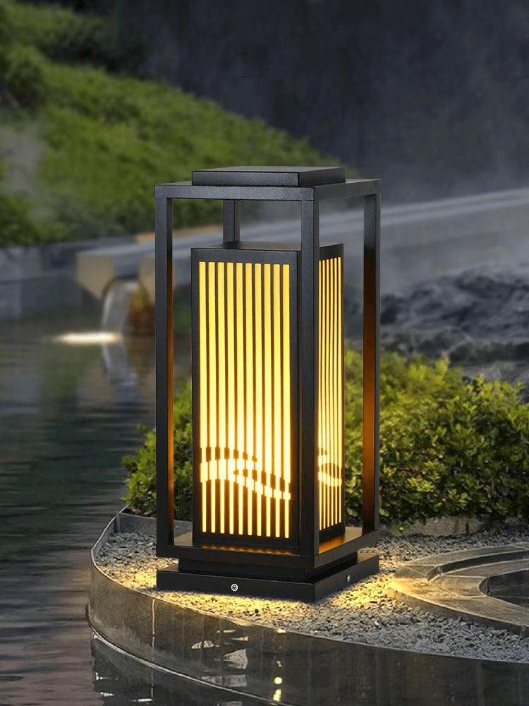 Lampe Solaire Extérieure - Éclairage Jardin Moderne