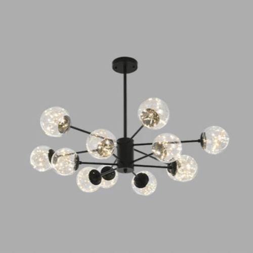 Suspension Luminaire Boules de Verre - Éclat Moderne