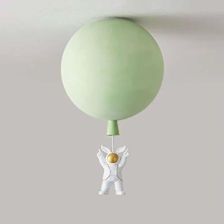 Plafonnier LED Moderne Lune/Astronautes