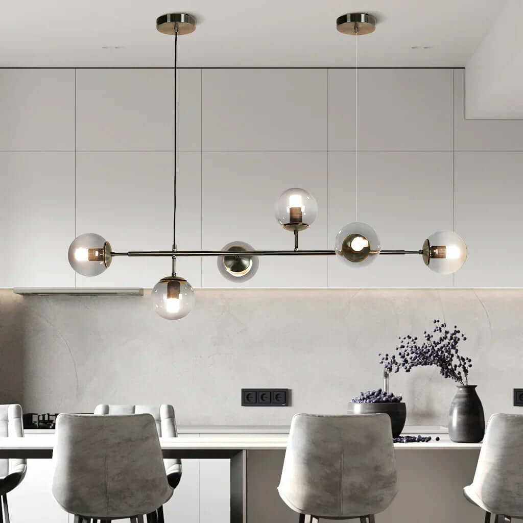 Suspension Orbe En Verre Anzo