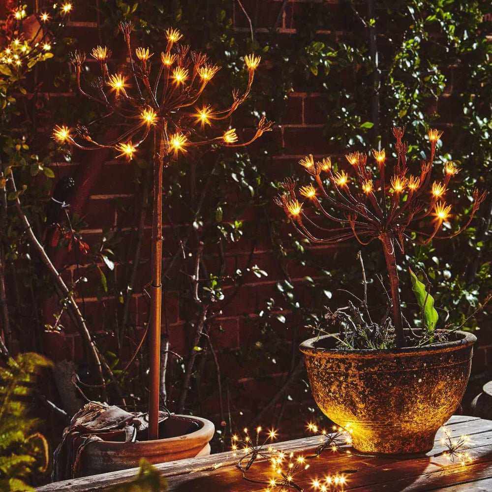 Lampes Décoration Intérieure Extérieure Solaires 40cm