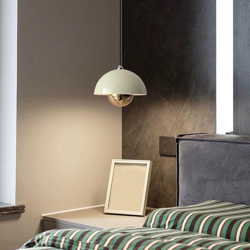 Lampe Suspendue Relevable En Forme De Cosse