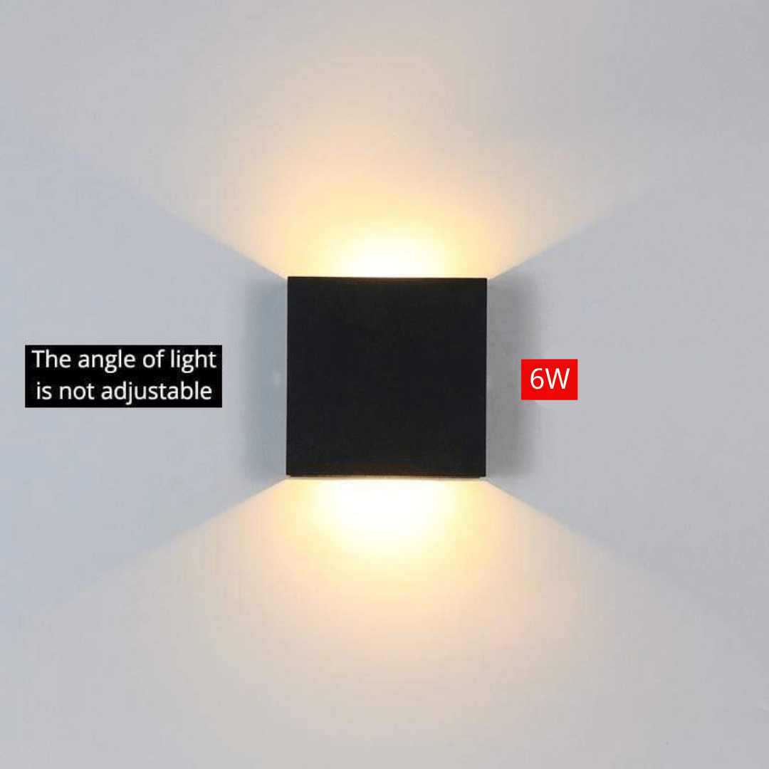 Applique Murale LED Extérieure Intérieure - Éclairage Moderne Étanche