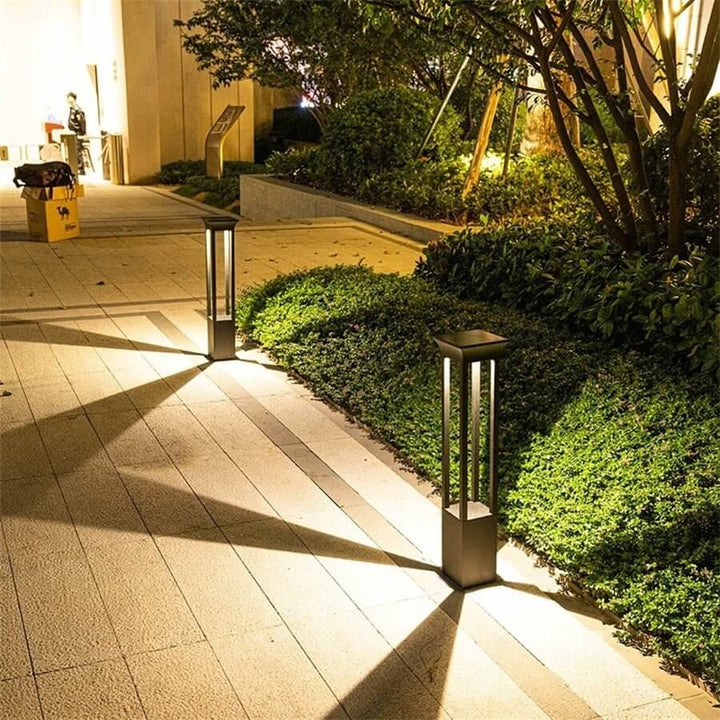 Lampe Solaire Extérieure LED - Éclairage Chemin