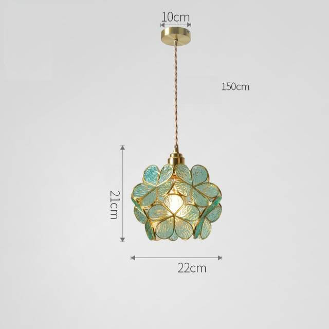 Suspension Lumineuse Fleurs - Style Minimaliste