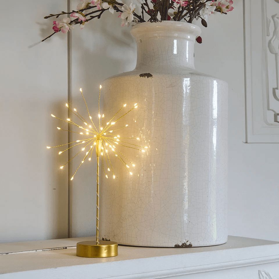 Lot de 6 Mini-Tables Décoratives en Forme d'Étoile