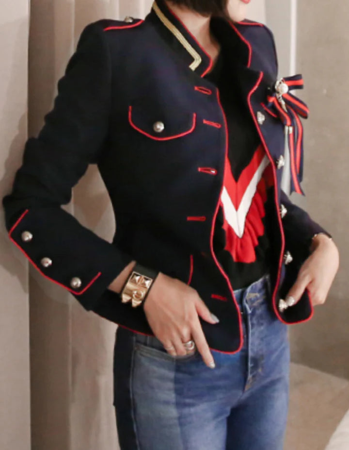 Veste Militaire Chic Cheyenne - Polyvalente et Élégante