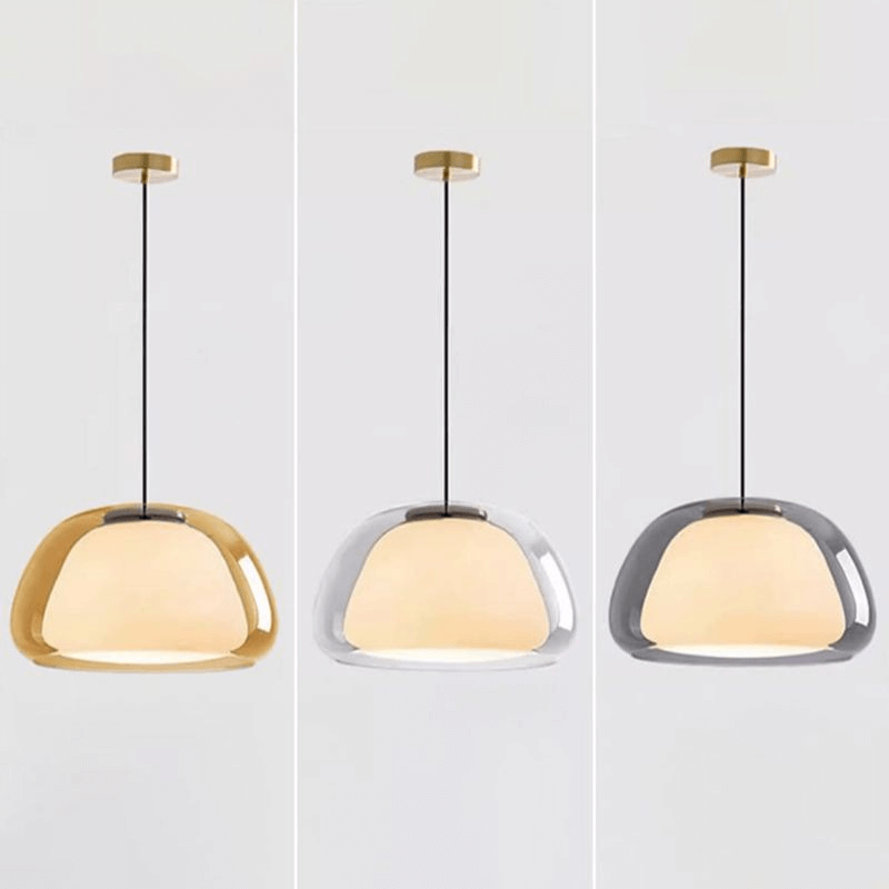 Suspension Lumineuse Verre - Éclairage Moderne Intérieur