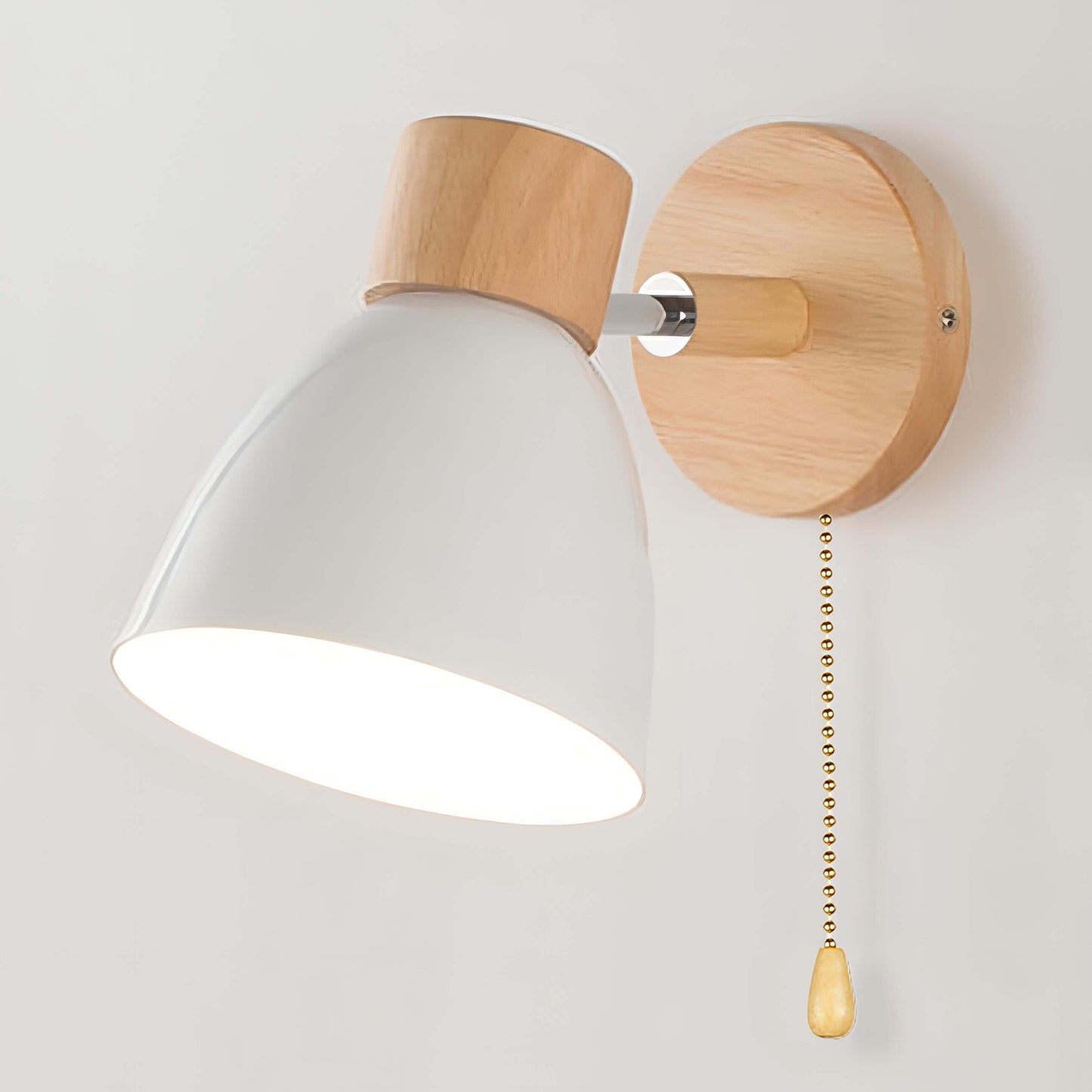 Lampe Murale Suspendue Nordique Moderne en Bois