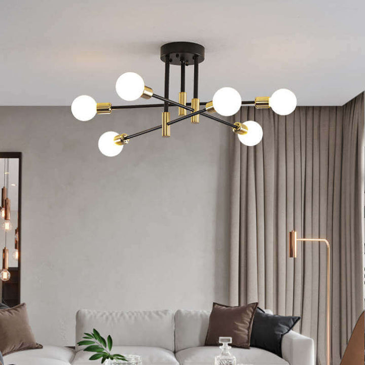 Lustre Boules de Verre - Éclairage Moderne & Chic