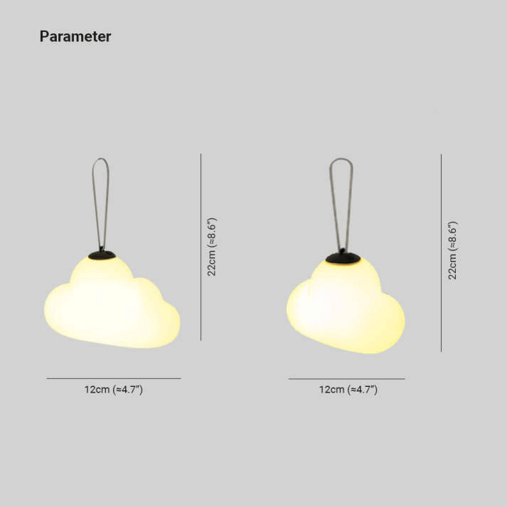 Suspension LED Nuage Extérieur - Luminaire Jardin