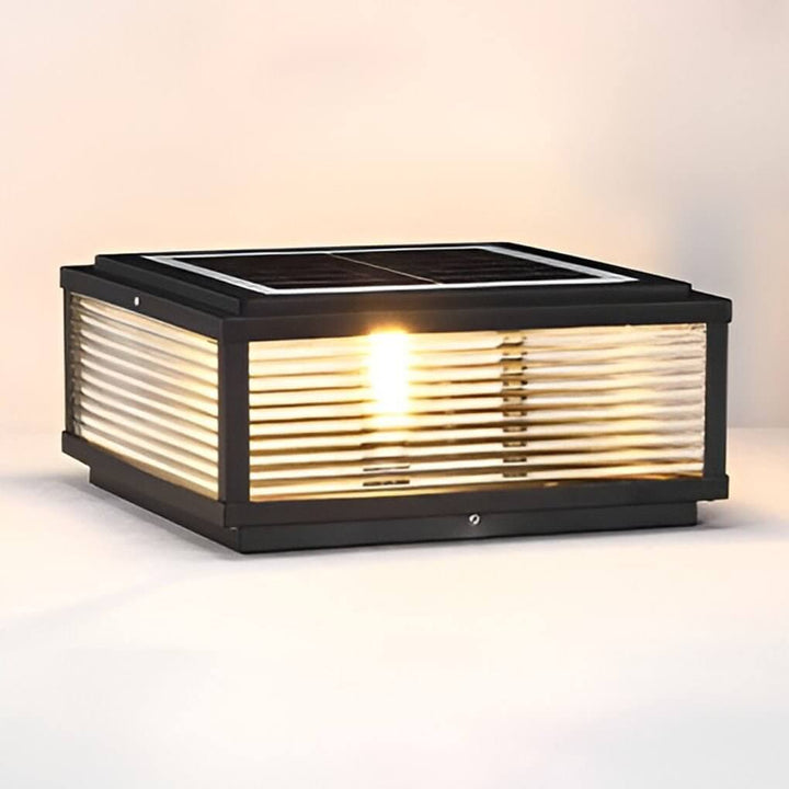 Lampe Extérieure Poteau Carrée - Éclairage LED Moderne