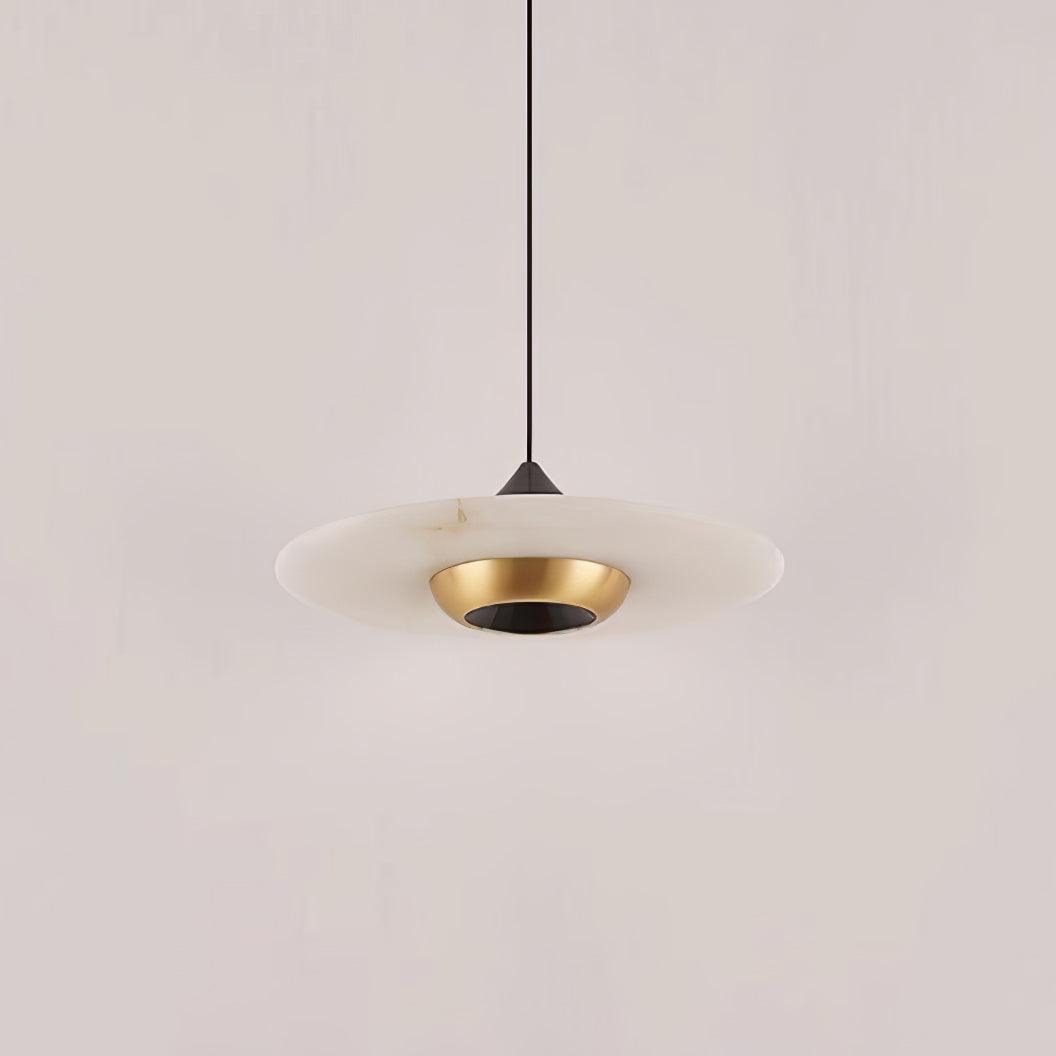 Lampe Pendante En Marbre Flying Saucer