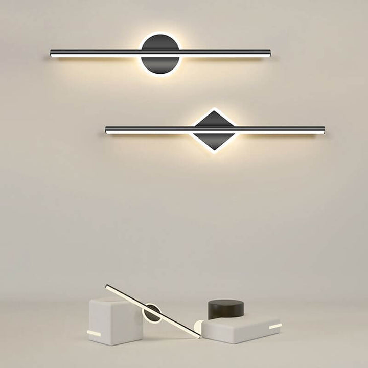 Applique Led Leigh Moderne Ronde/Carrée