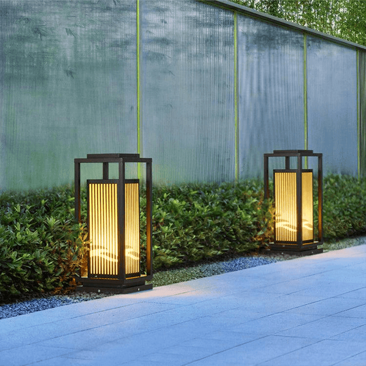 Lampe Solaire Extérieure - Éclairage Jardin Moderne