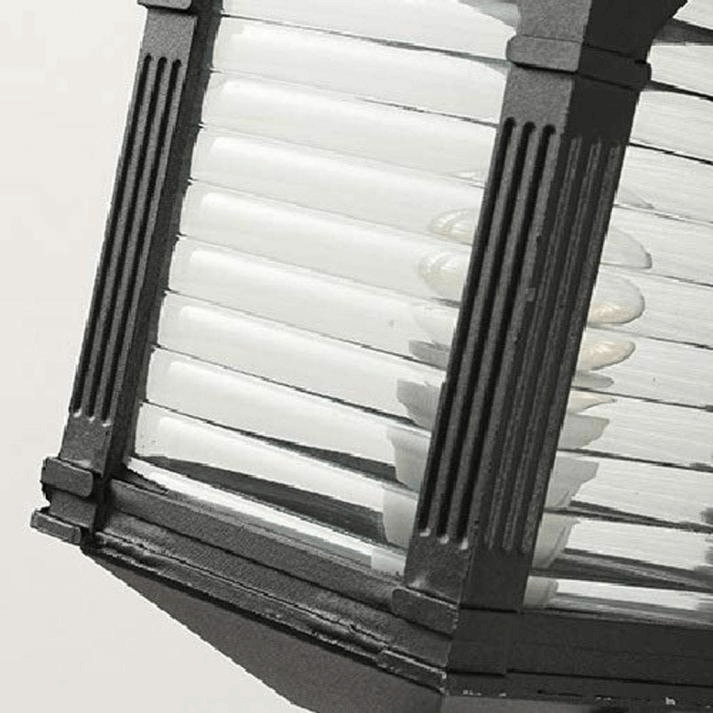 Lampe Murale Extérieure Vintage - Verre Antique