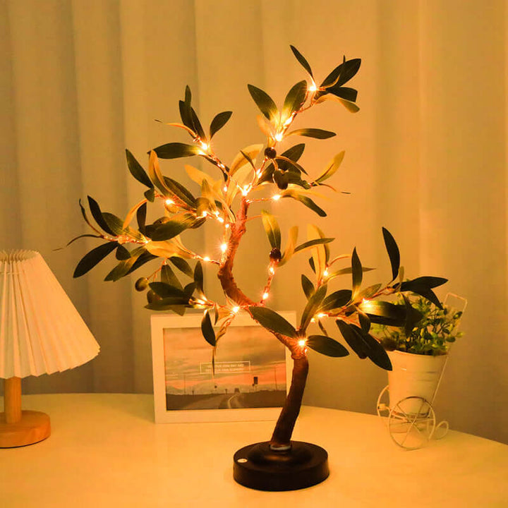 Lampe De Table Led En Forme D'Arbre