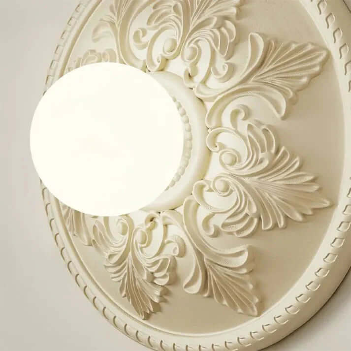 Applique Moderne En Résine Café Laiteux