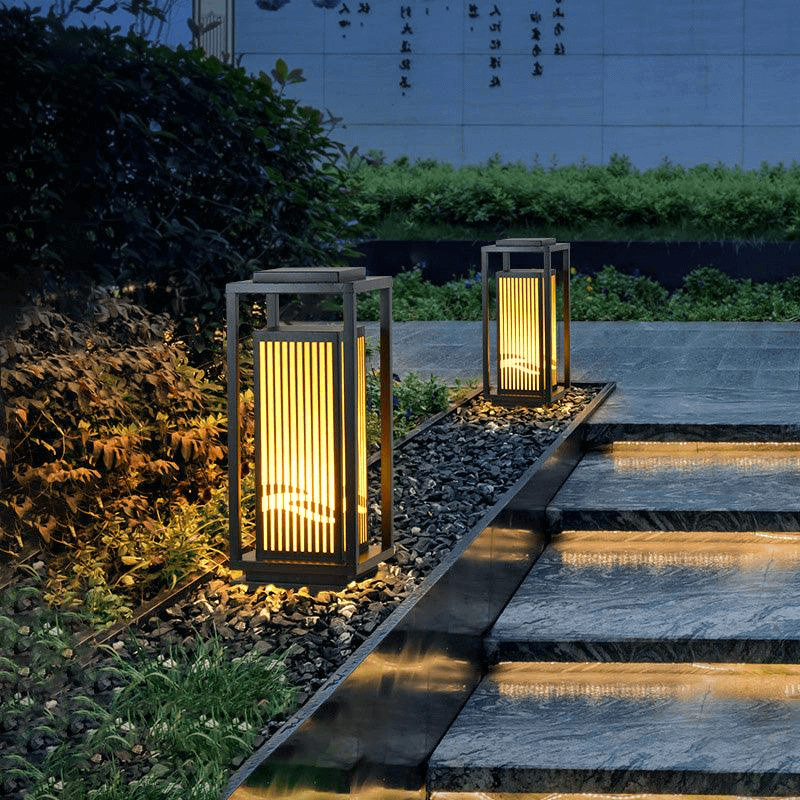 Lampe Solaire Extérieure - Éclairage Jardin Moderne